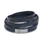 svart läderarmband