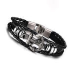 svart armband ankare